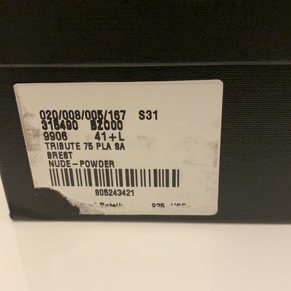 Saint Lauren 75MM tribute leather platforms sandal - Picture 3 of 4